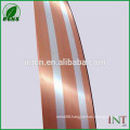 Electrical contact material Silver inlay metal strips